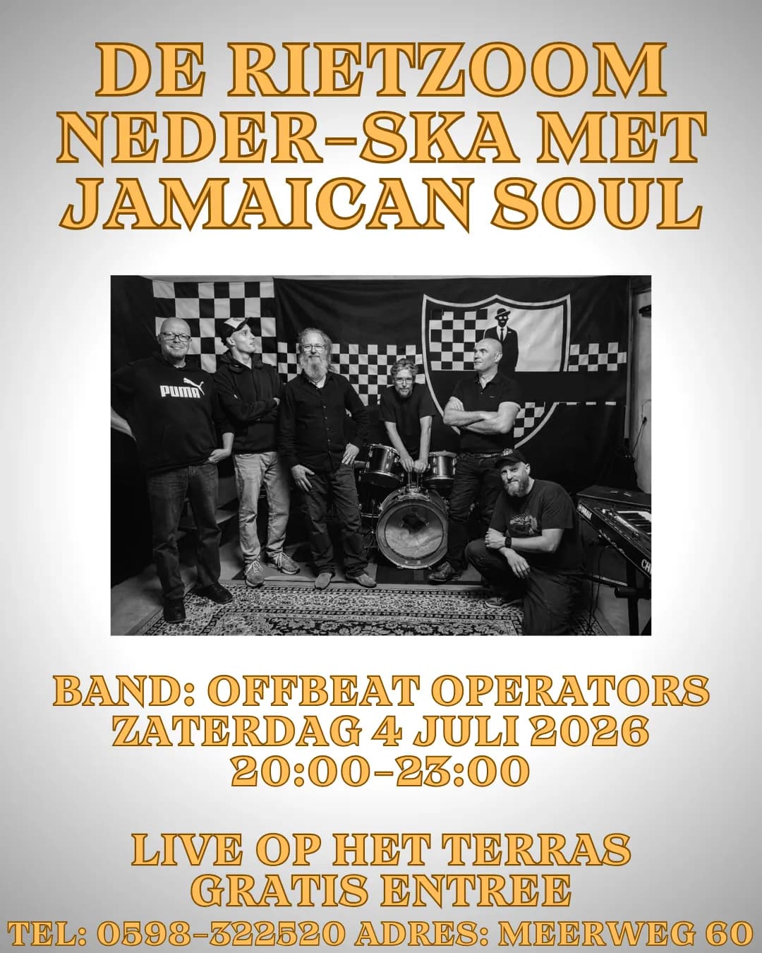 Foto van evenement Offbeat Operators Live @ Paviljoen De Rietzoom